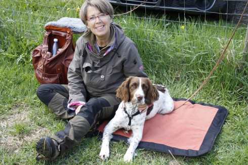 Lisbeth och Dottie pausar